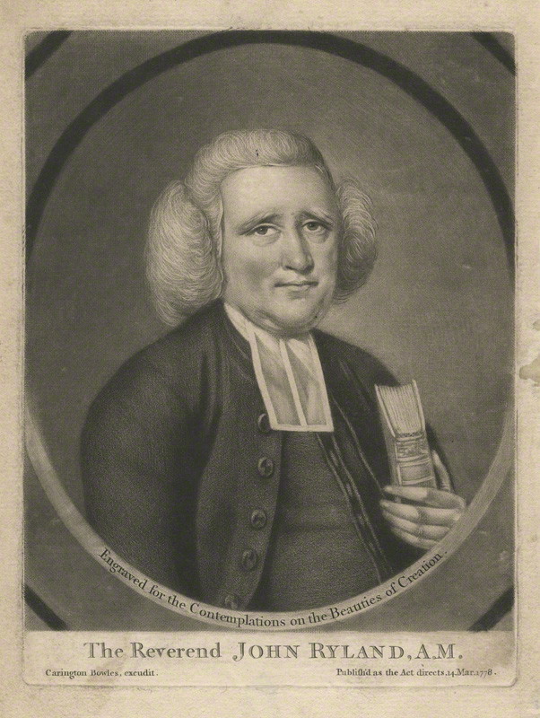NPG D4124; John Collett Ryland published by Carington Bowles, after  John Russell